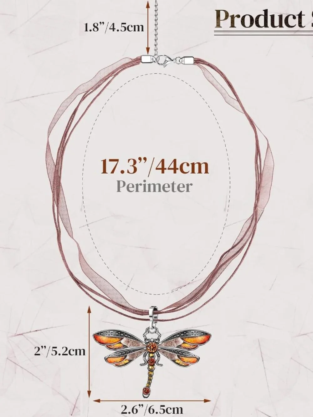 3 Pieces Dragonfly Charm Pendant Bohemian Jewelry for Women Colorful Enamel Vint